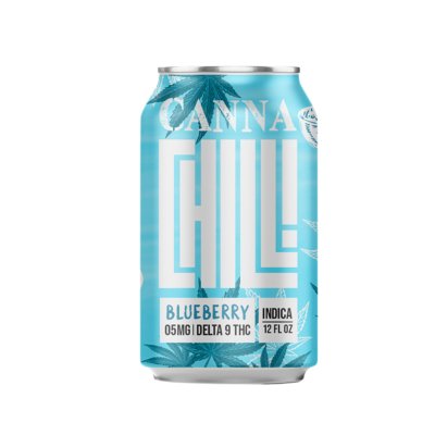 Canna Chill Delta 9 THC 5MG Blueberry | Indica | 24 Pack - Emerald Elements