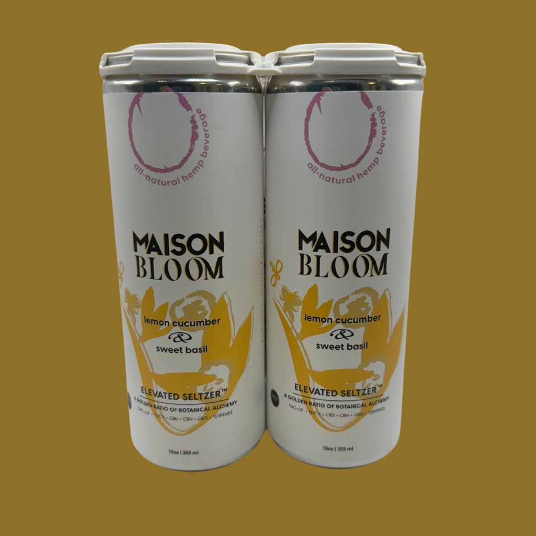 Lemon Cucumber + Sweet basil | 24 Pack | Full Spectrum THC - Emerald Elements