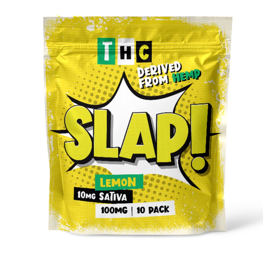 10MG THC | 100MG | Lemon |Sativa | Slap | 12 Case - Emerald Elements