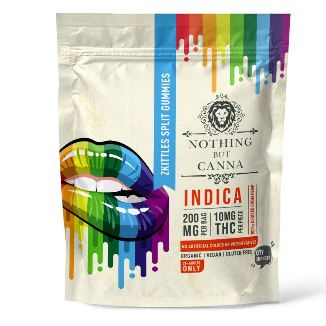 200mg Ztittles | Indica | Nothing But Canna Gummies | 12 Case - Emerald Elements