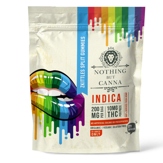 200mg Ztittles | Indica | Nothing But Canna Gummies | 12 Case - Emerald Elements