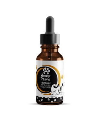 250MG | Hemp Paws Tincture | Bacon Flavor | (12 pack) - Emerald Elements