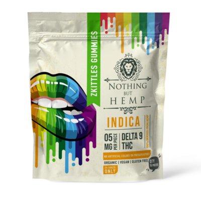 5mg Delta 9 Zkittles | Indica 12 Pack - Emerald Elements