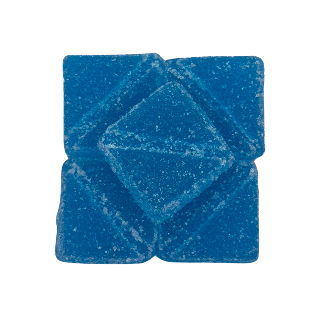 Blue Raspberry| White Label 10MG THC Split Gummy - Emerald Elements