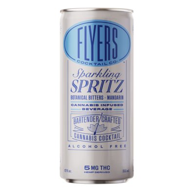 Flyers Infused Cocktails | Sparkling Spritz | 5mg Delta 9 24 pack - Emerald Elements