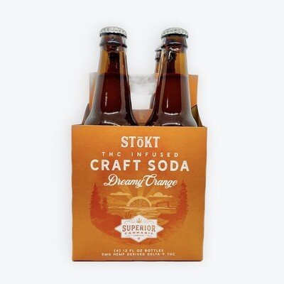 Stokt Soda | Dreamy Orange | 5mg Delta 9| 24 pack - Emerald Elements