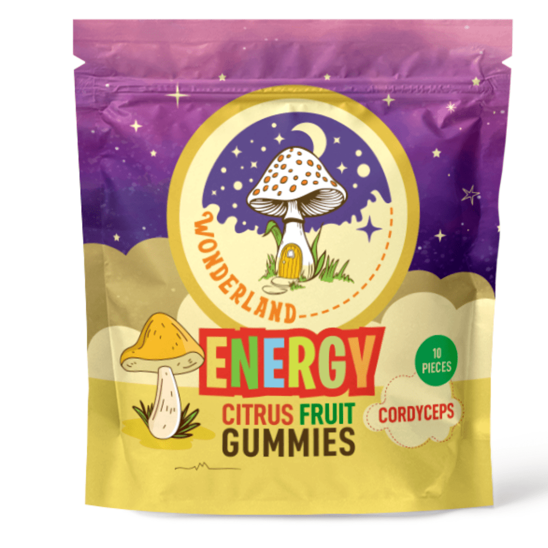 Wonderland Cordyceps Gummies – 10 Pack | QTY 12 - Emerald Elements