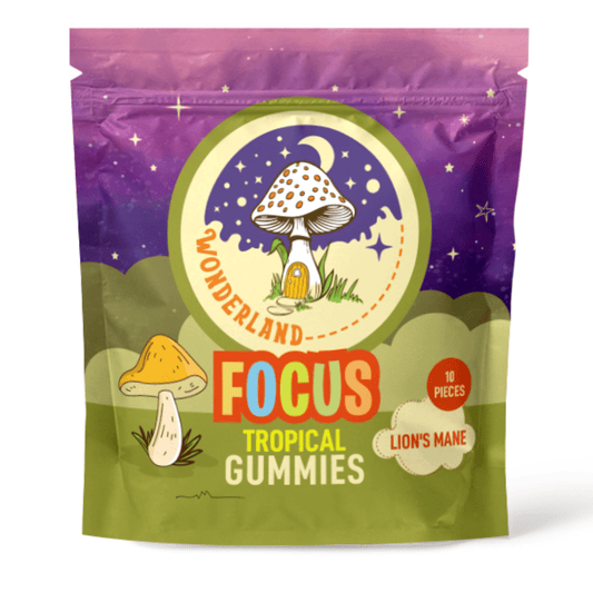 Wonderland Lion's Mane Gummies – 10 Pack | QTY 12 - Emerald Elements